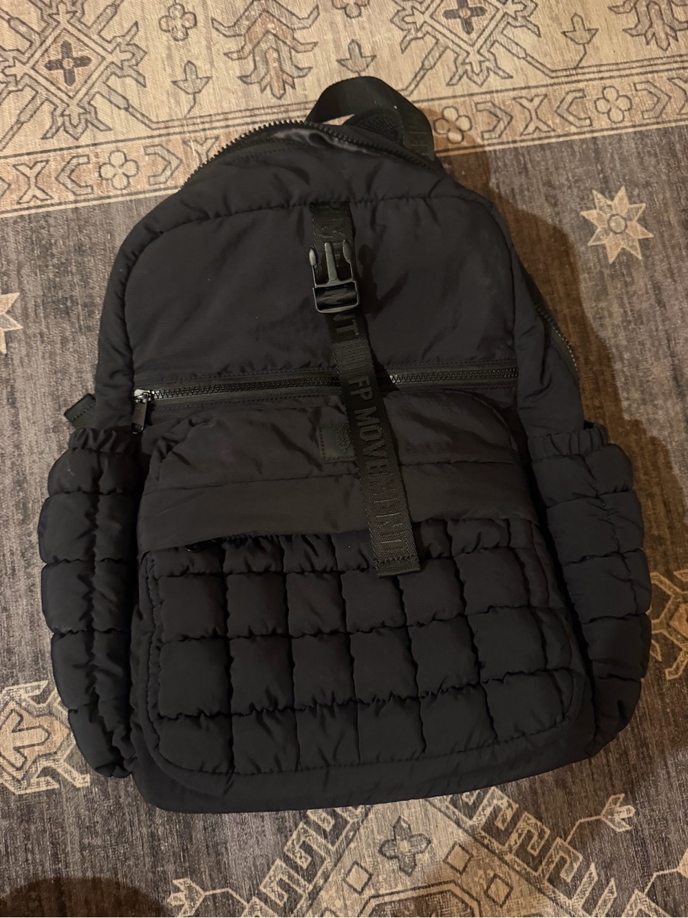 Free People Movement- Quilted Puffer Backpack